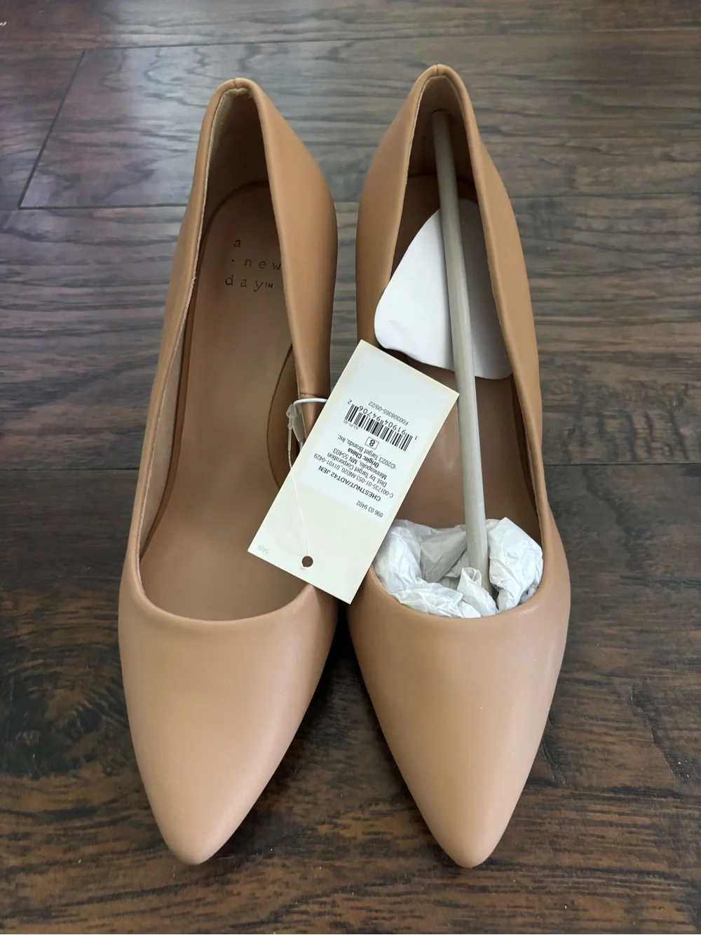 a new day Nude Pointed-Toe Pumps